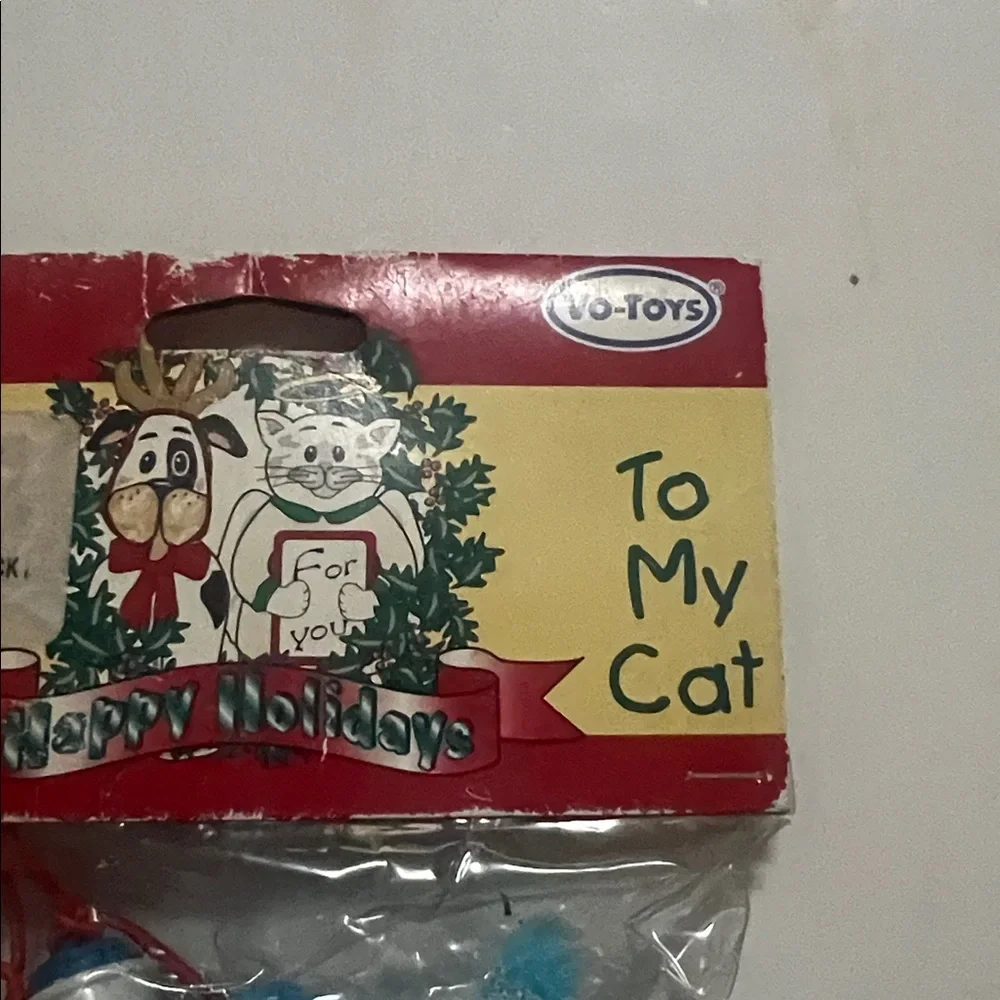 HOLIDAY BIG PUPS SNOW PEOPLE‎ CAT TOY